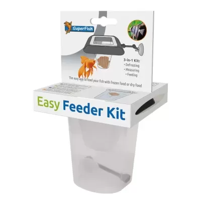Kit Easy Feeder para alimentar peixes com alimentação congelada ou seca