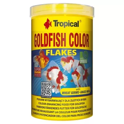 Embalagem de comida para peixes Goldfish Color Flakes