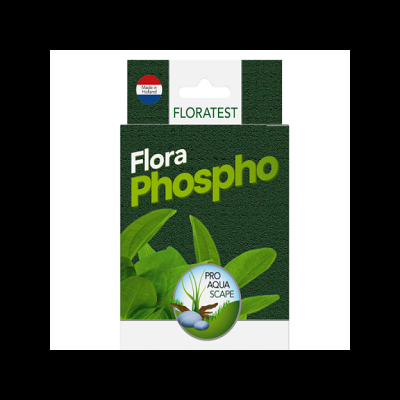 Embalagem verde do Flora Phospho com selo Made in Holland e selo Pro Aqua Scape