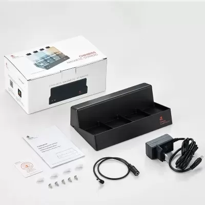 Conjunto Chihiros Magnetic Stirrers com suporte e acessórios