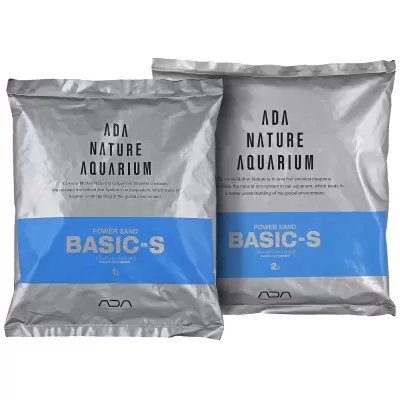 Sacos prateados de areia para aquários ADA NATURE AQUARIUM POWER SAND BASIC-S