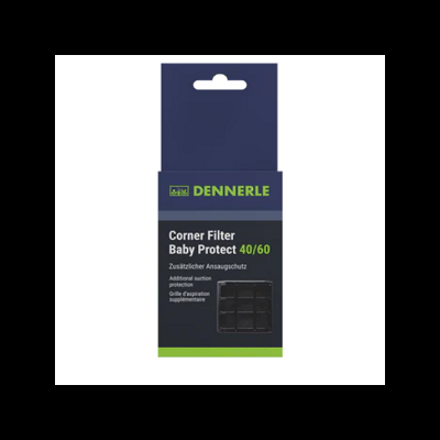 Embalagem filtro Dennerle Baby Protect preto 40/60