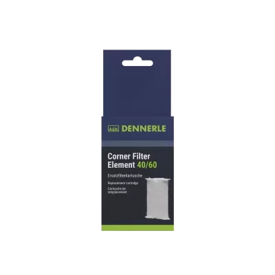 Embalagem de filtro de canto branco DENNERLE Corner Filter Element 40/60