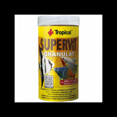 Frasco de ração granulada para peixes Tropical SUPERvit Granulat