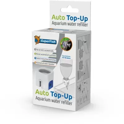 Caixa de recarga automática de água para aquário SuperFish Auto Top-Up