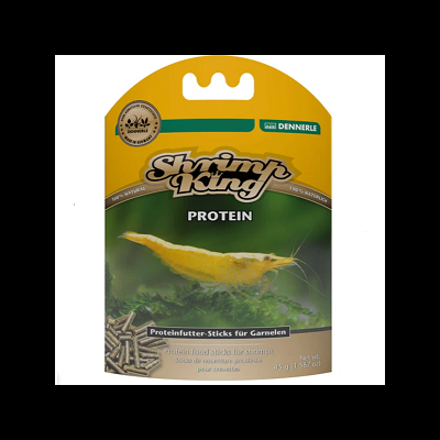 Embalagem de sticks proteicos para camarões Shrimp King Protein