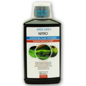 Frasco de fertilizante líquido Easy-Life Nitro para plantas aquáticas.