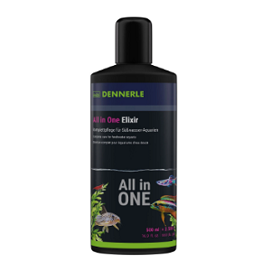 Frasco de suplemento para aquários DENNERLE All in One Elixir 500 ml