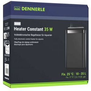 Embalagem do aquecedor para aquário Dennerle Nano 35 W