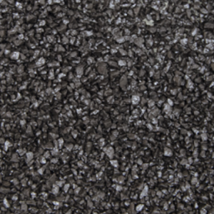 Textura de grânulos pretos e cinzentos brilhantes