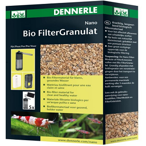 Caixa DENNERLE Nano Bio Filter Granulat com granulados biológicos para filtro de aquário