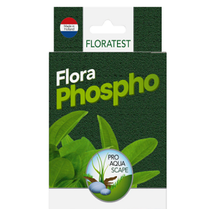 Embalagem verde do Flora Phospho com selo Made in Holland e selo Pro Aqua Scape