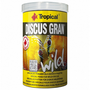 Embalagem de ração Tropical DISCUS GRAN para peixes-discos selvagens