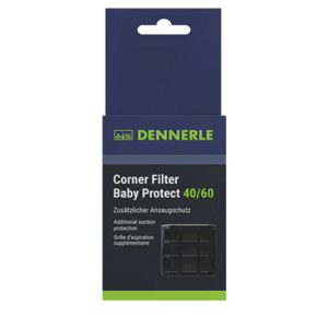 Embalagem filtro Dennerle Baby Protect preto 40/60