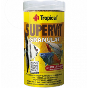 Frasco de ração granulada para peixes Tropical SUPERvit Granulat