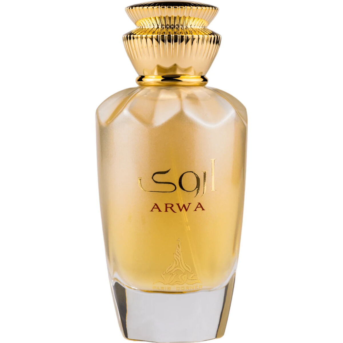 Frasco de perfume Sajj ARWA com tampa dourada