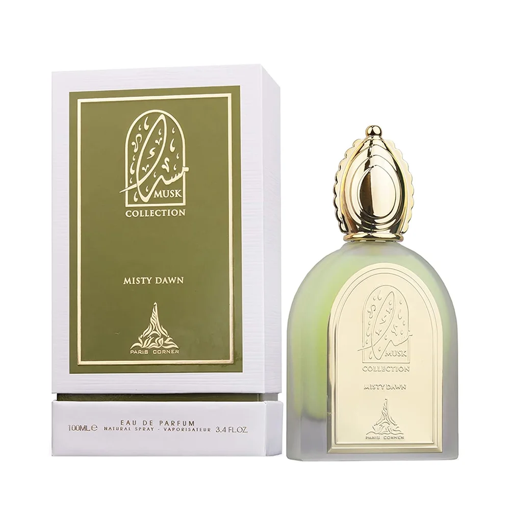 frascos de perfume Q MUSK Collection Misty Dawn