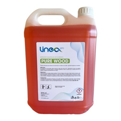 Recipiente de detergente PURE WOOD da Linea pro para pavimentos