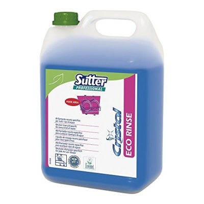 Galão plástico azul com rótulo Sutter Professional Eco Rinse Classic