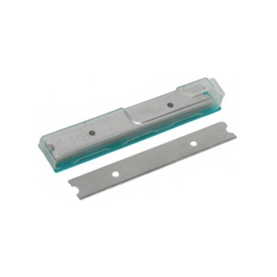 Lâminas de cortador de aço inoxidável em caixa plástica e solta