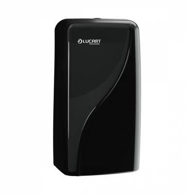 Dispenser preto de plástico LUCART PROFESSIONAL