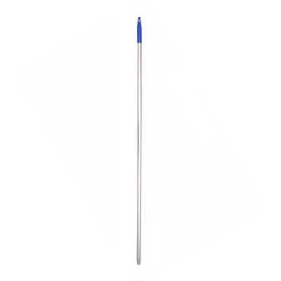Vara metálica fina com ponta azul