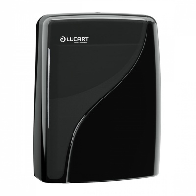 Dispenser de papel preto LUCART PROFESSIONAL