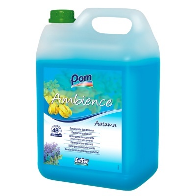 Recipiente de detergente azul Pom Ambience Autumn 5L