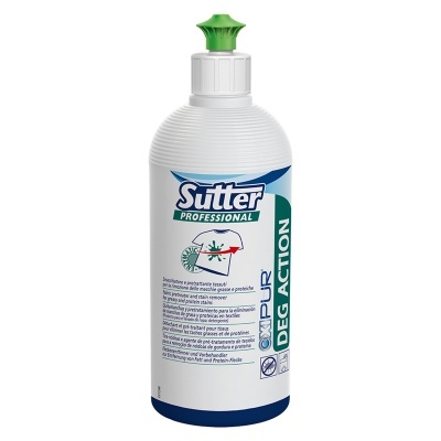 Frasco do produto Sutter Professional PUR Deg Action com tampa verde