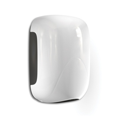 dispenser de papel branco de parede