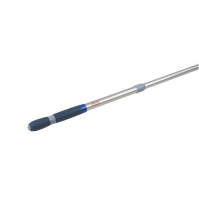 Cabo telescópico metálico com pega azul escura