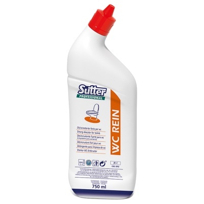 Frasco de desincrustante para sanitários Sutter Professional WC Rein de 750 ml