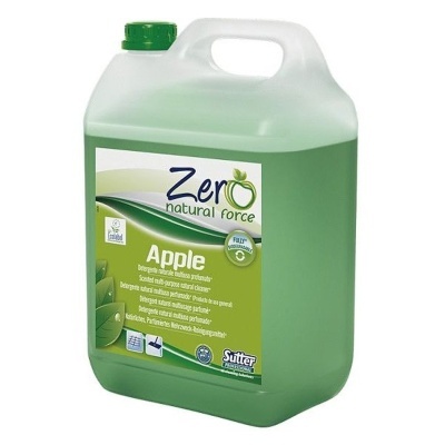 Recipiente de detergente líquido para louça Zero Natural Force Apple verde