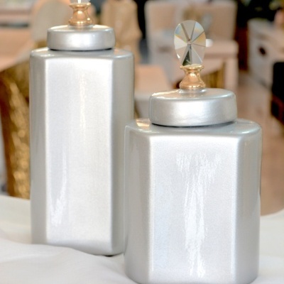 Conjunto de Potes Decorativos