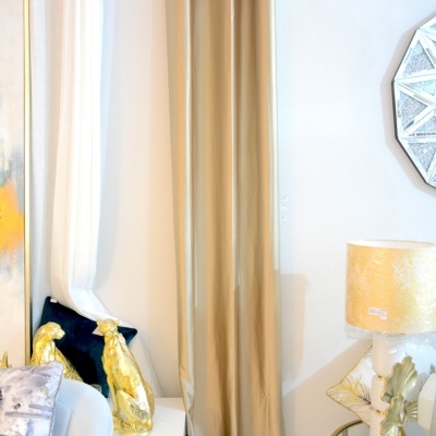 Conjunto de Cortinados Decorativos