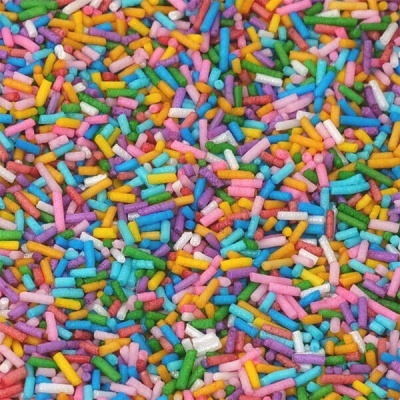 Grânulos coloridos de açúcar para confeitaria