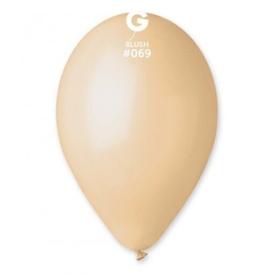 Balão bege com texto branco G BLUSH #069