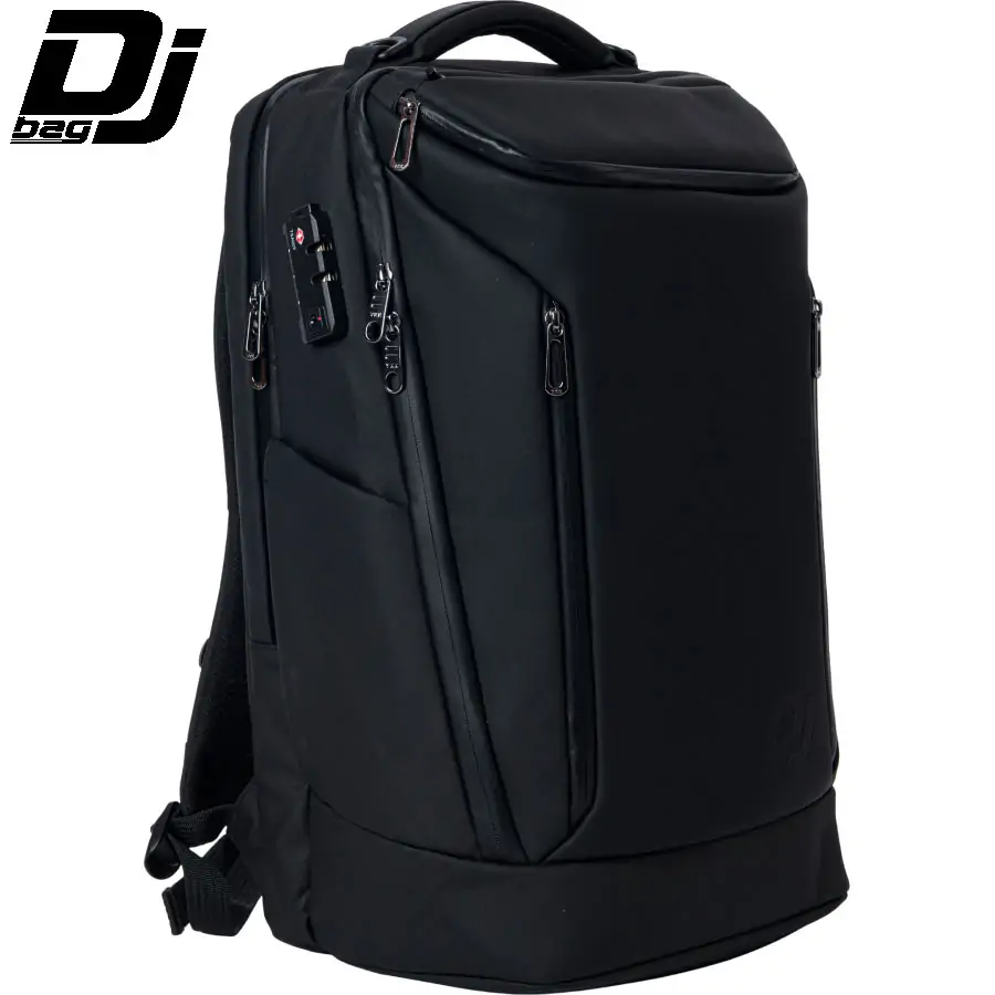 Mochila DJ BAG Urban BackPack MK2 Mochila preta DJ bag com vários fechos e bolsos