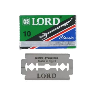 Pacote de lâminas de barbear LORD Classic e lâmina individual