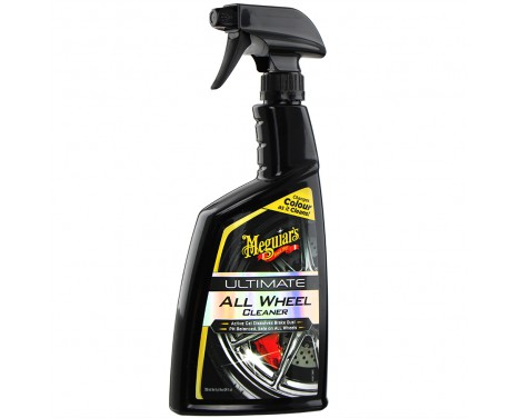 Frasco de spray preto para limpeza de rodas de automóvel Meguiar's