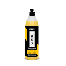 Frasco amarelo e preto VONIXX V-MOL com tampa bomba