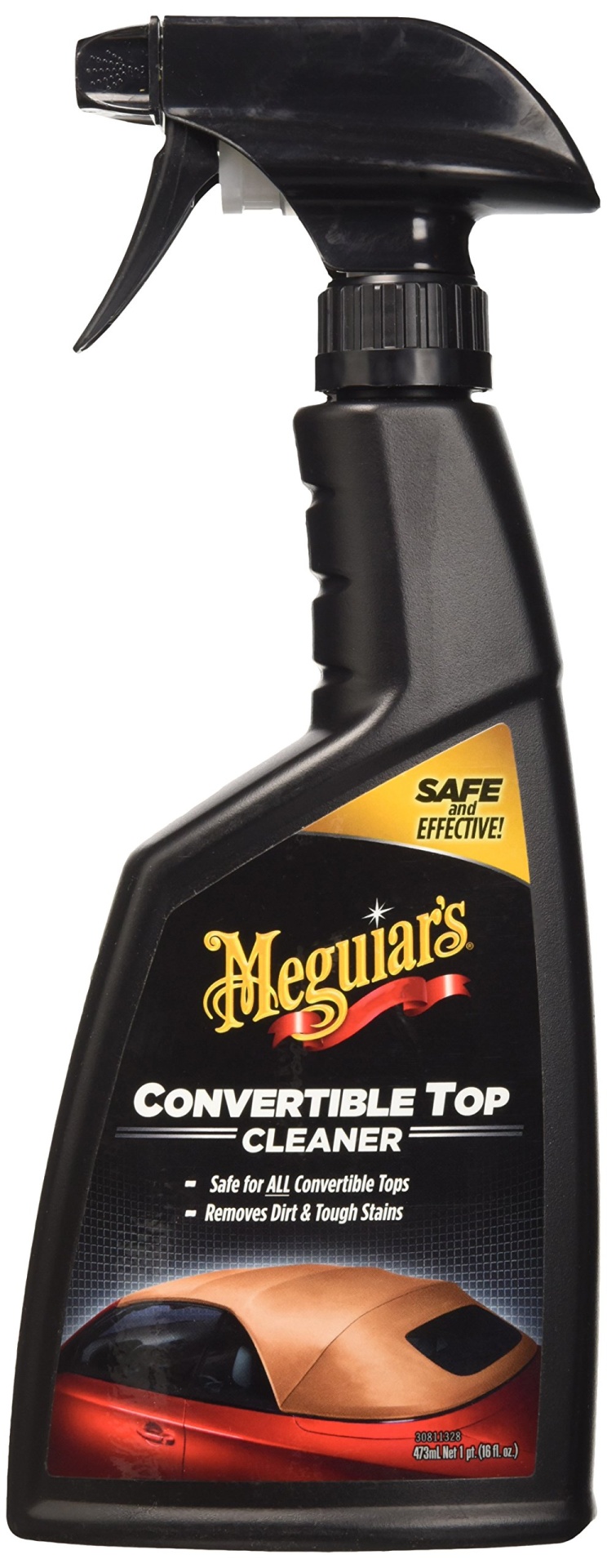 Frasco preto Meguiar's Cleaner para capotas convertíveis