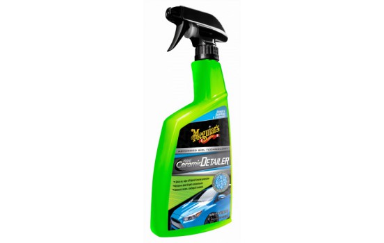 Frasco de spray verde de limpeza automóvel Meguiar's Ceramic Detailer
