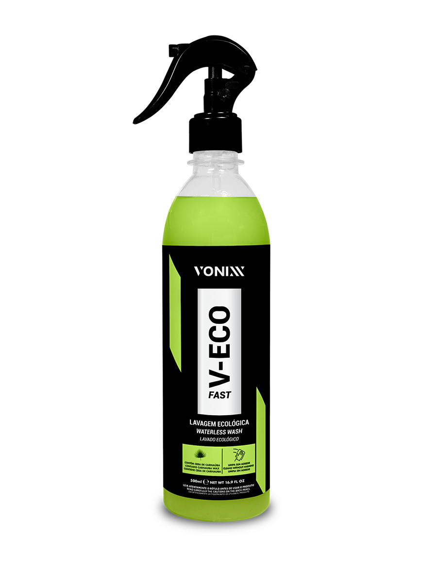 Frasco de spray verde VONIXX V-ECO FAST para lavagem ecológica