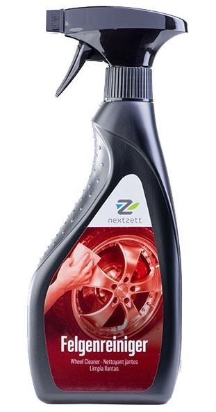 Frasco de spray para limpeza de jantes de automóvel