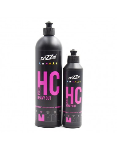 Duas embalagens pretas do produto ZviZZer HC Heavy Cut em fundo branco