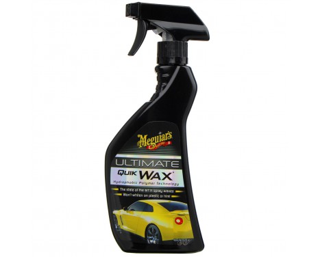 Frasco de spray preto de cera para carros Meguiar's Ultimate Quik Wax