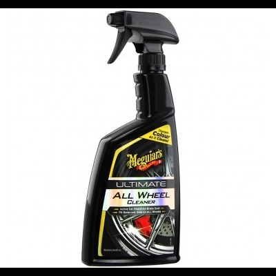 Frasco de spray preto para limpeza de rodas de automóvel Meguiar's