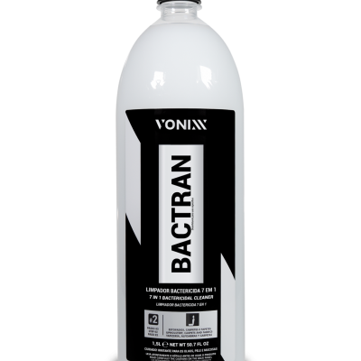 Frasco plástico branco de limpador bactericida 7 em 1 VONIXX BACTRAN
