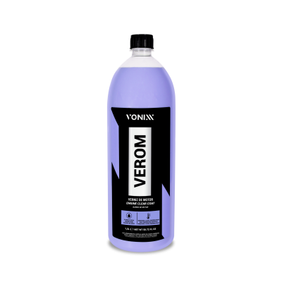 frasco roxo de verniz de motor VONIXX VEROM